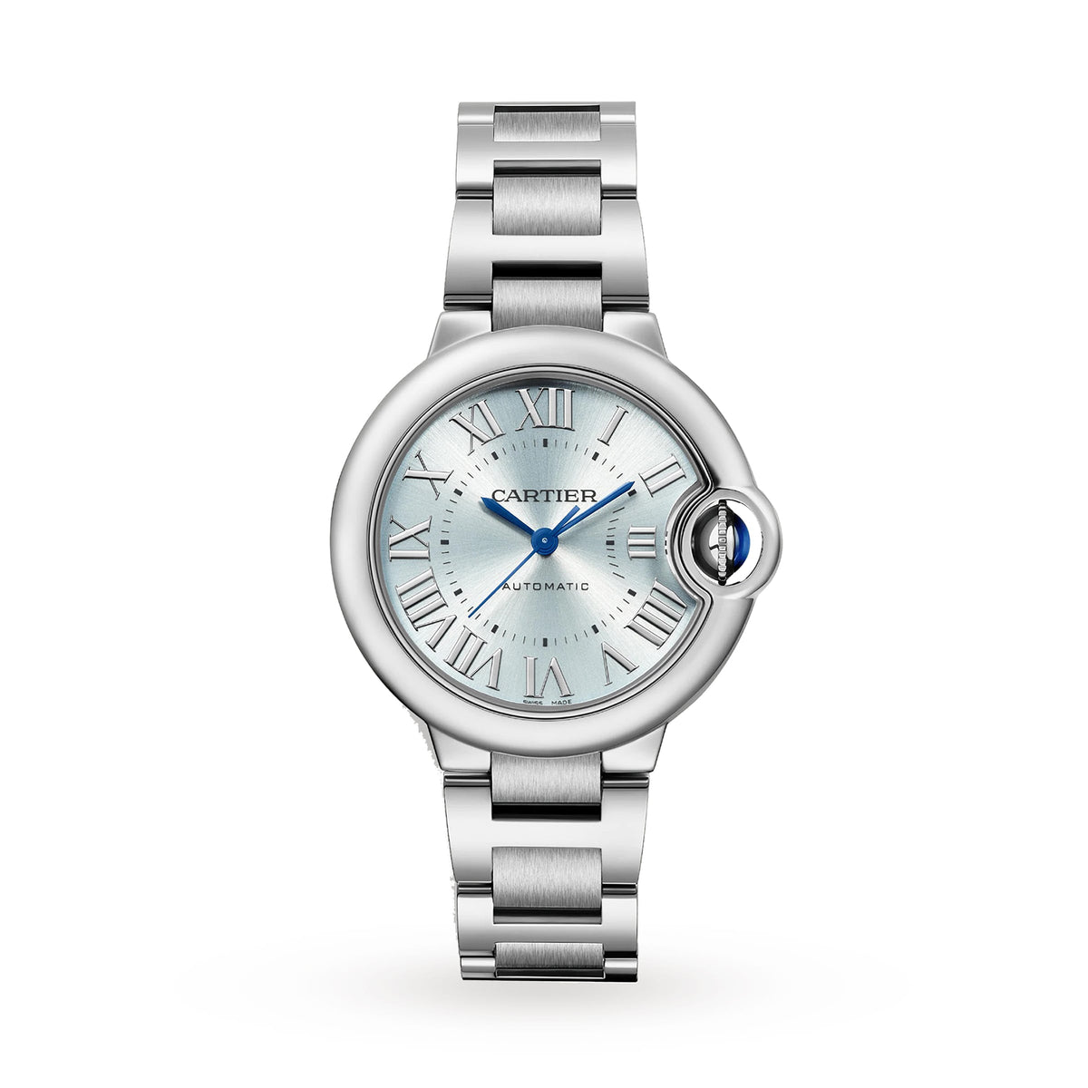 Ballon Bleu de Cartier 33 Watch - 33mm, Steel, Blue Dial