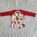 6 A12-21 Boy Christmas gift red long sleeve top tshirt-promotion 2025.11.1 $1.99
