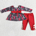 6 B13-16 girl winter red games winter long sleeve set-promotion $1.99 deadline 2025.10.15