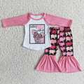 6 A10-17 baby girl clothes pink pig girls boutique outfits-promotion $1.99 deadline 2025.10.15