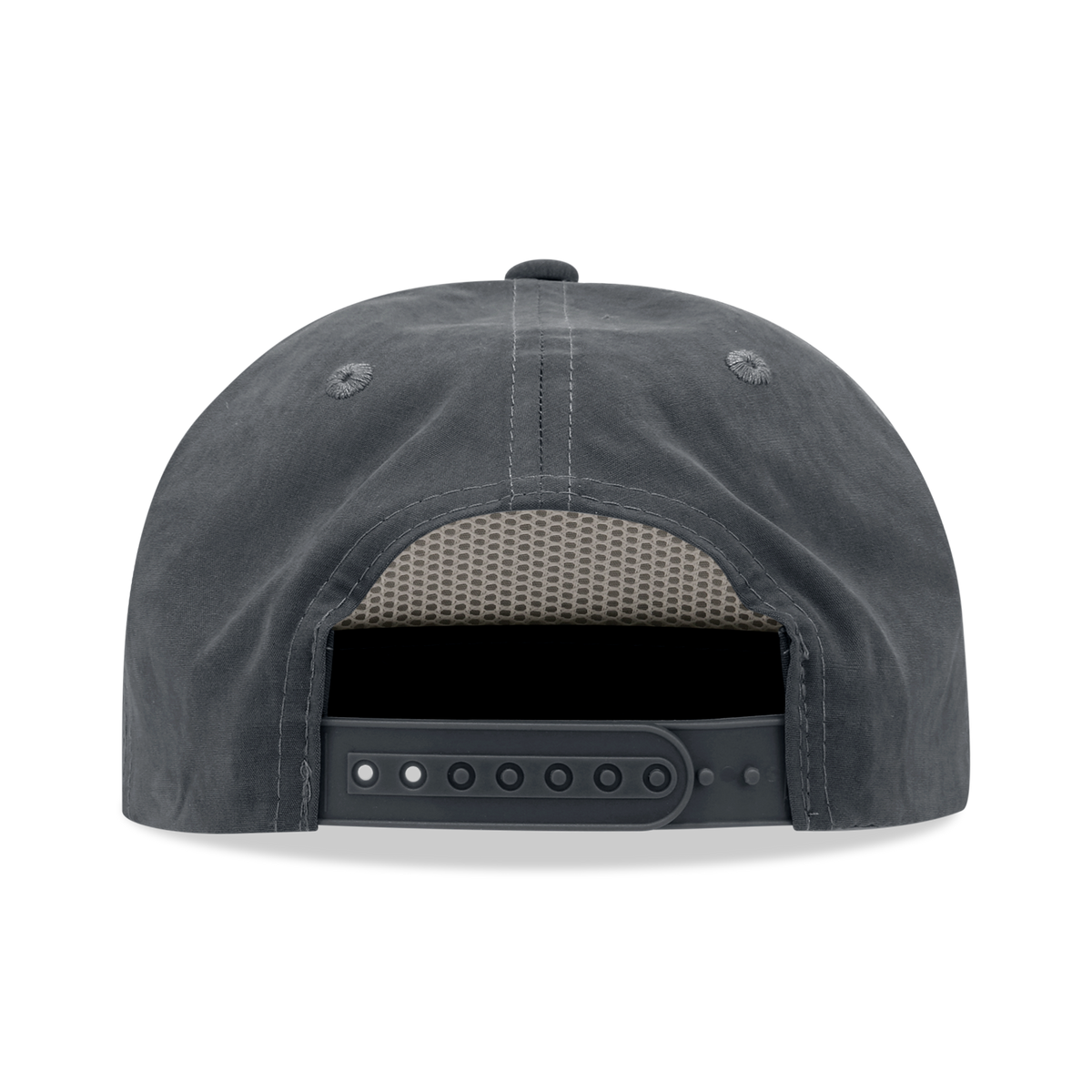 Decky 6032 Classic Rope Hat 5 Panel Flat Bill Cap Snapback - Blank