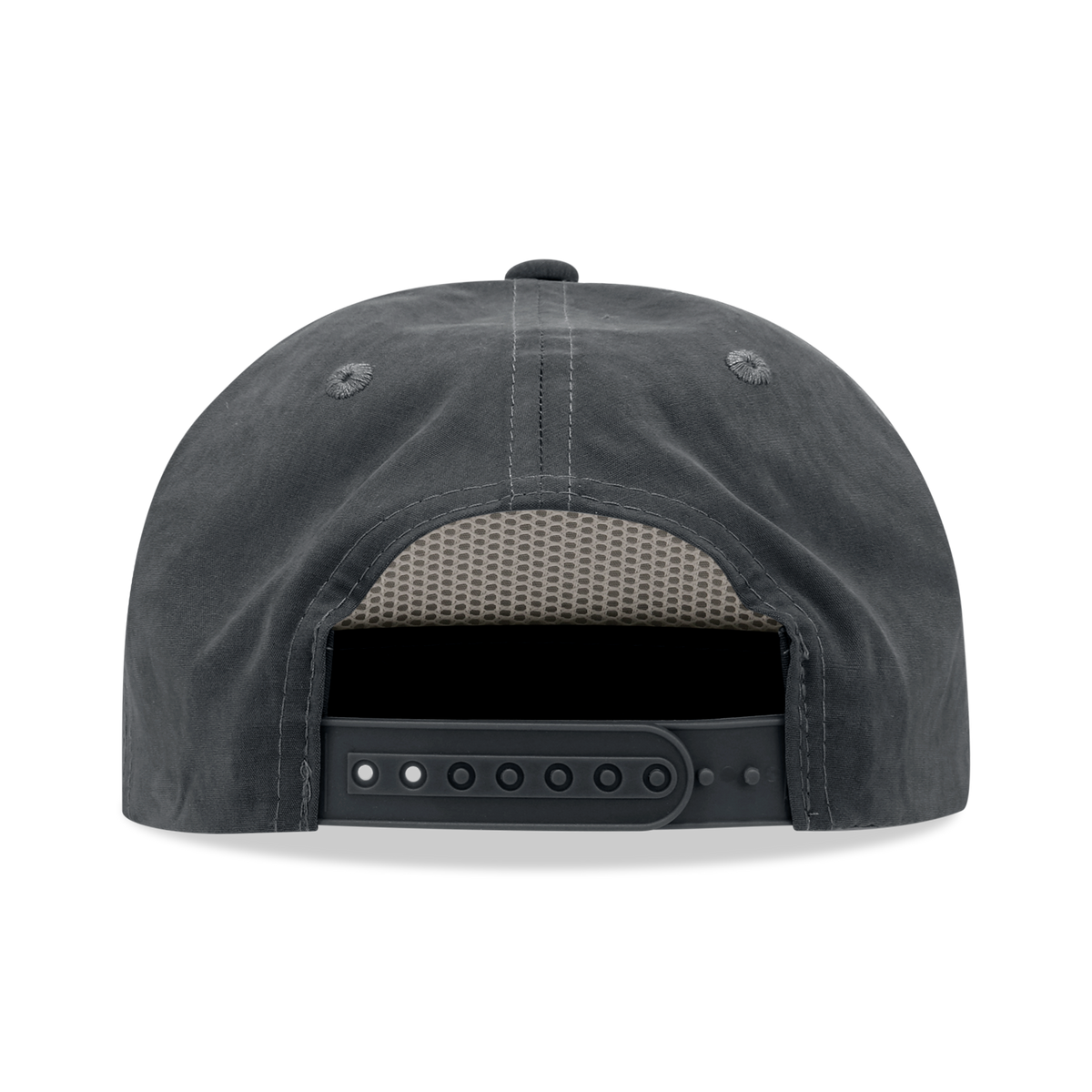 Decky 6032 Classic Rope Hat 5 Panel Flat Bill Cap Snapback - Blank