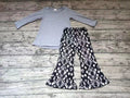 6 A30-26-2 Girl winter outfit floral grey promotion $1.99 deadline 2025.10.15