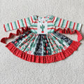 6 A8-20 girl christmas dog winter long sleeve dress -promotion $1.99 deadline 2025.10.15