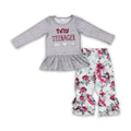 6 B12-17 baby girl clothes grey tiny winter outfits-promotion $1.99 deadline 2025.10.15