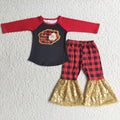 6 C9-5 baby girl clothes santa claus girl christmas outfit-promotion $1.99 deadline 2025.10.15