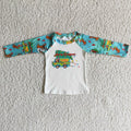 6 A16-3 boy merry christmas long sleeve shirt top-promotion 2025.11.8 $1.99