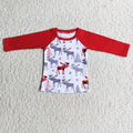 6 C8-29 boy deer winter long sleeve shirt top-promotion 2025.10.18 $1.99