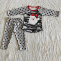 6 A23-13 girl grey santa claus winter christmas set-promotion $1.99 deadline 2025.10.15