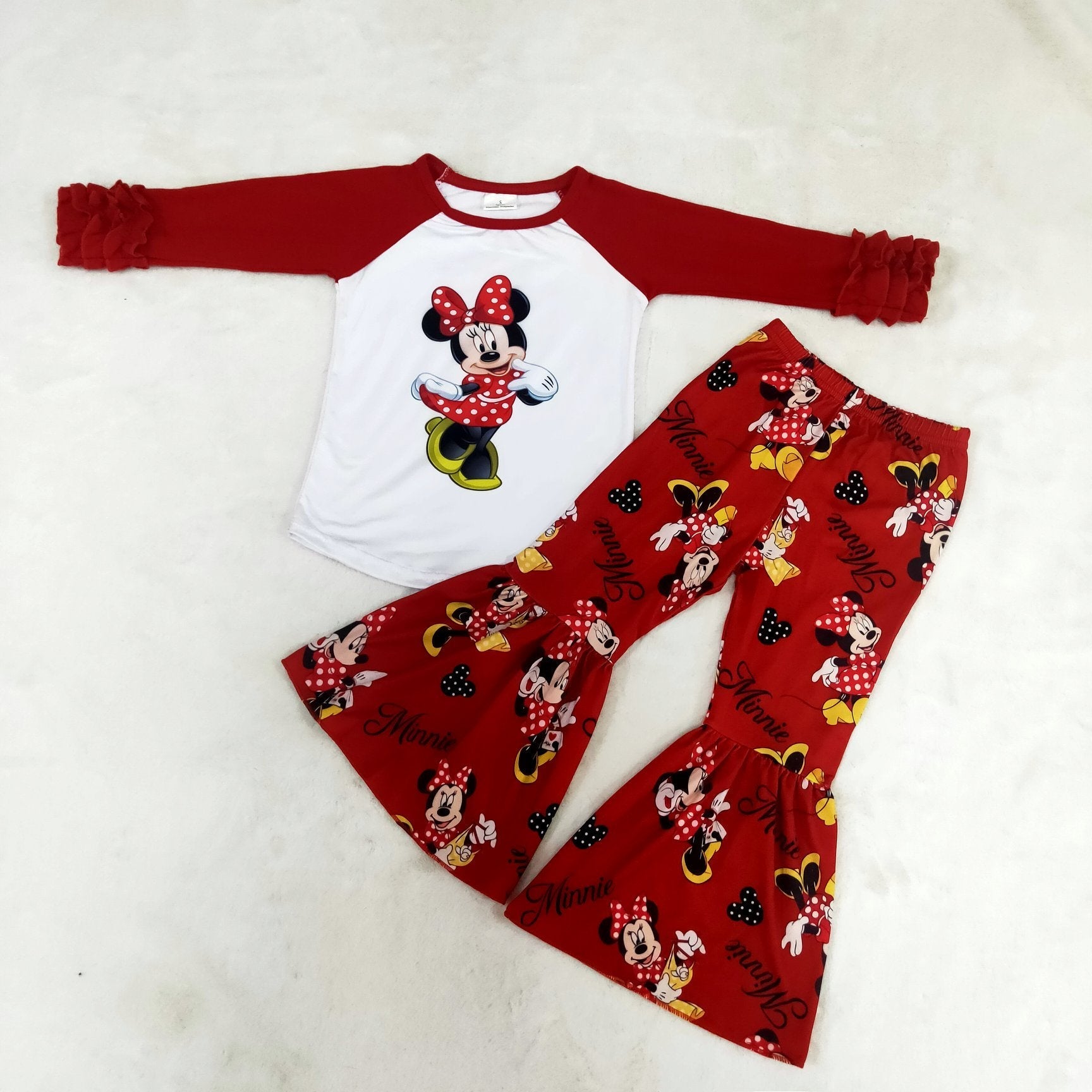 6 A14-28 girl winter red long sleeve set-promotion $1.99 deadline 2025.10.15