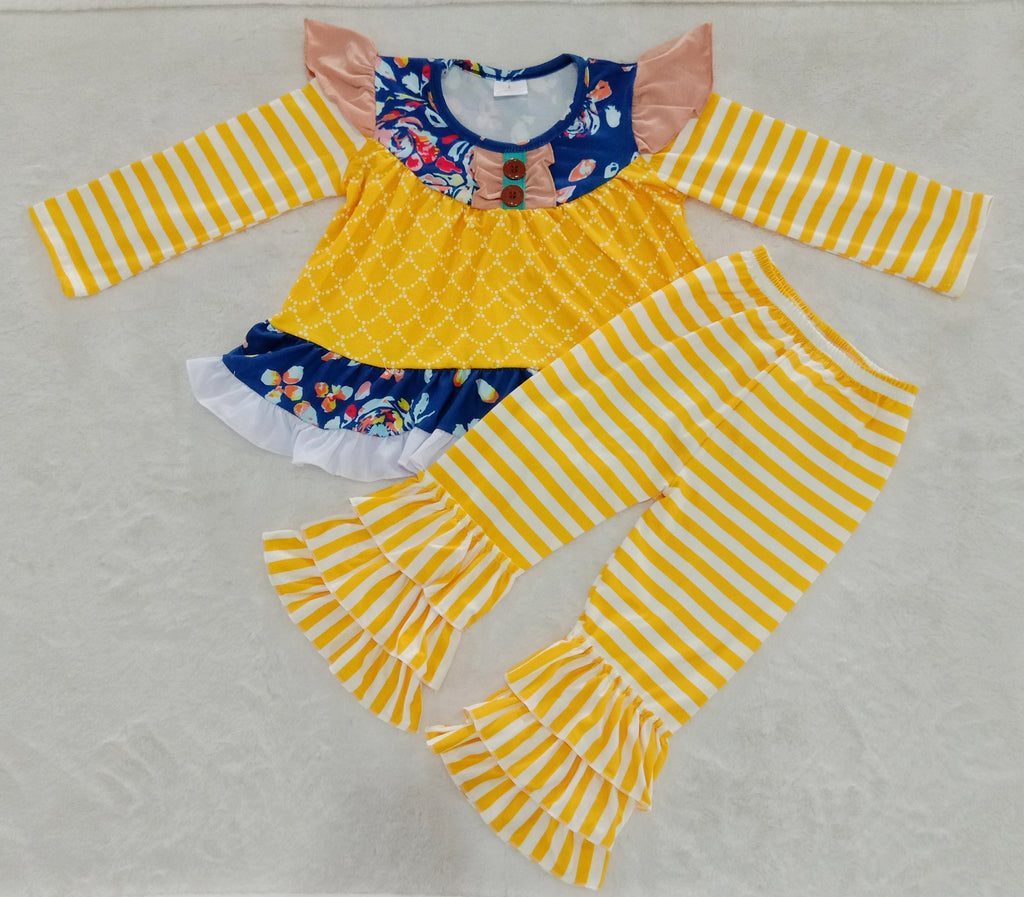 6 A20-11 baby girl clothes yellow winter outfits-promotion $1.99 deadline 2025.10.15