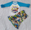 6 A18-13 baby girl clothes cartoon blue girl winter outfit-promotion $1.99 deadline 2025.10.15