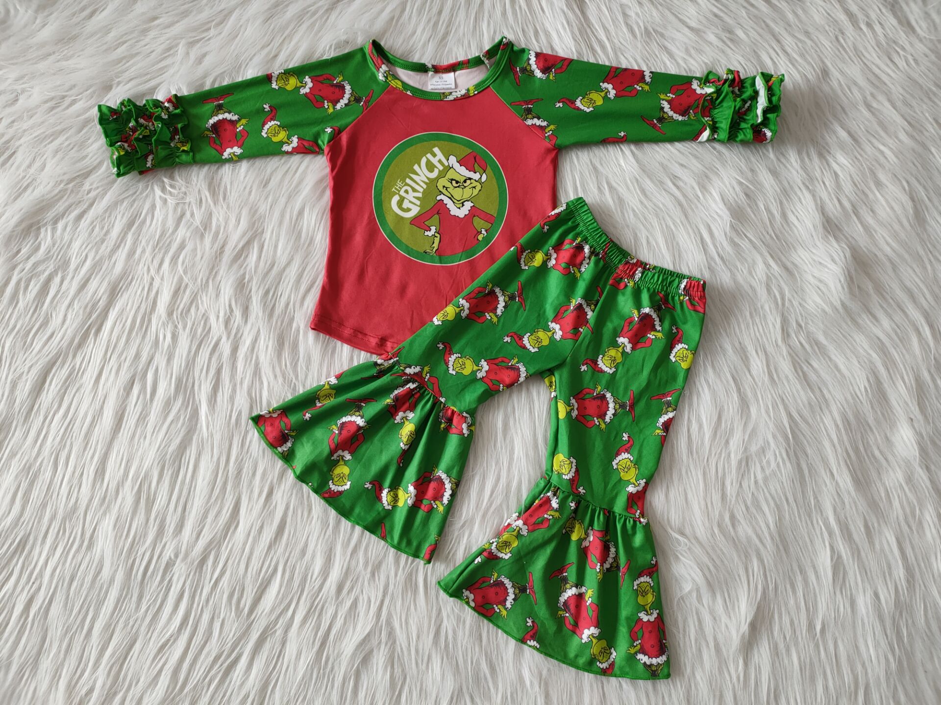 6 A13-20 toddler girl clothes cartoon girl christmas outfit -promotion $1.99 deadline 2025.10.15