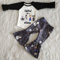 6 A28-27 RTS baby girl clothes black disney winter long sleeve outfit cartoon girl halloween clothes promotion $1.99 deadline 2025.10.15