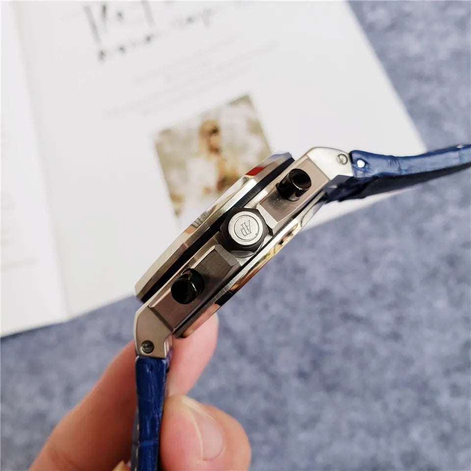 royal Audemars Piguet Blue Chronograph - Hình 6