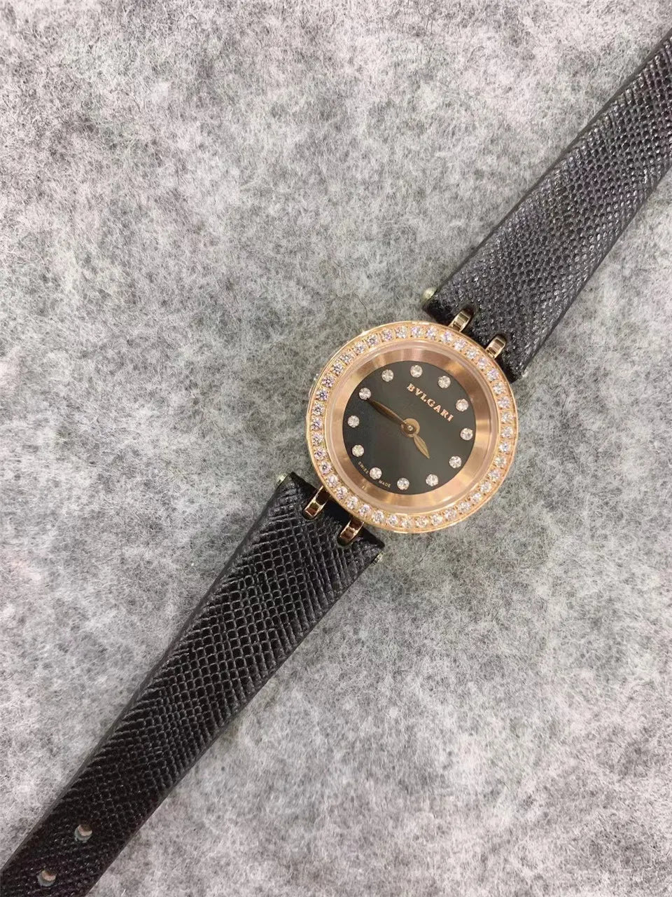 Bvlgari Black Dial Diamond - Hình 8