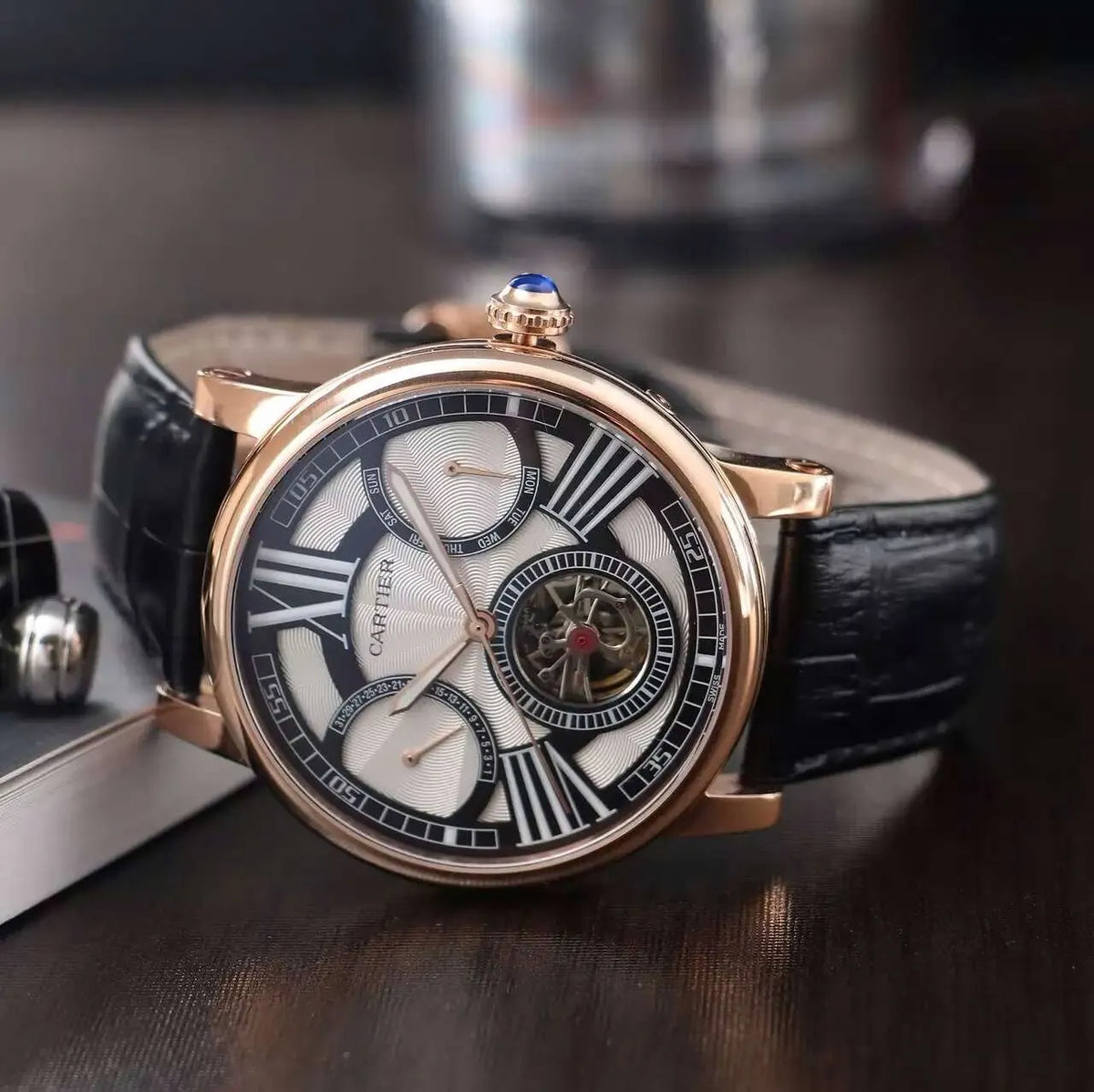 Cartier Rotonde Tourbillon - Hình 3