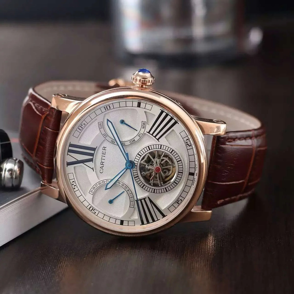 Cartier Rotonde Tourbillon - Hình 2