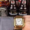 Cartier Santos Gold Watch