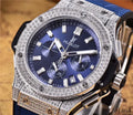 Hublot Blue Diamond Chronograph