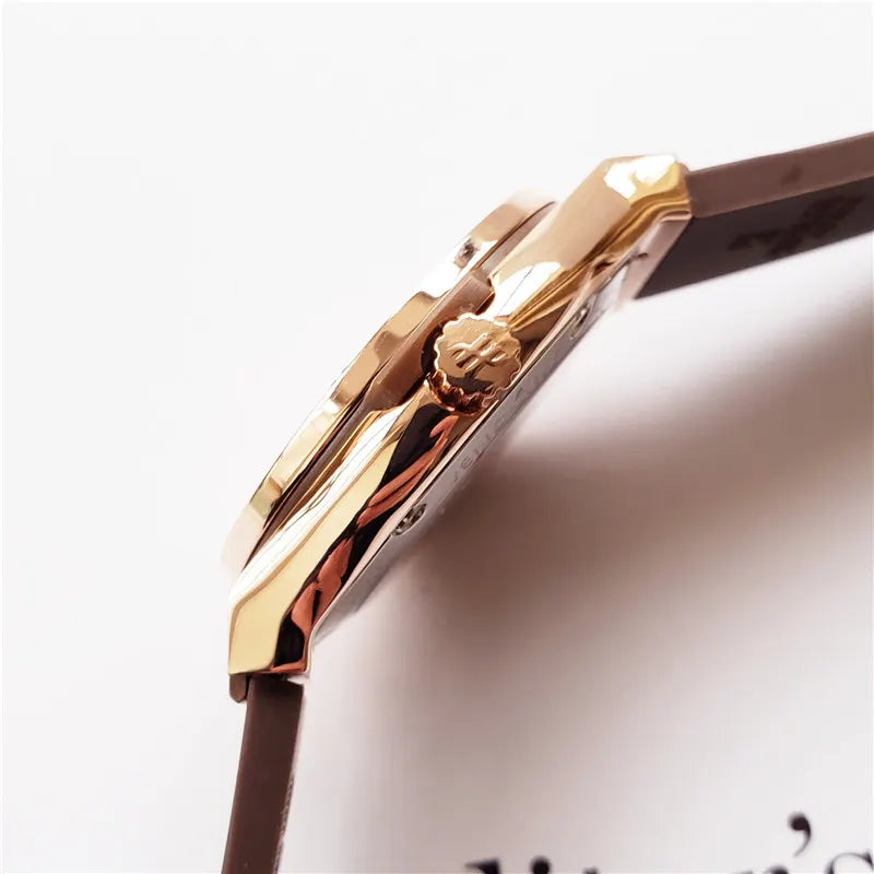 Hublot Brown Dial Diamond - Hình 4