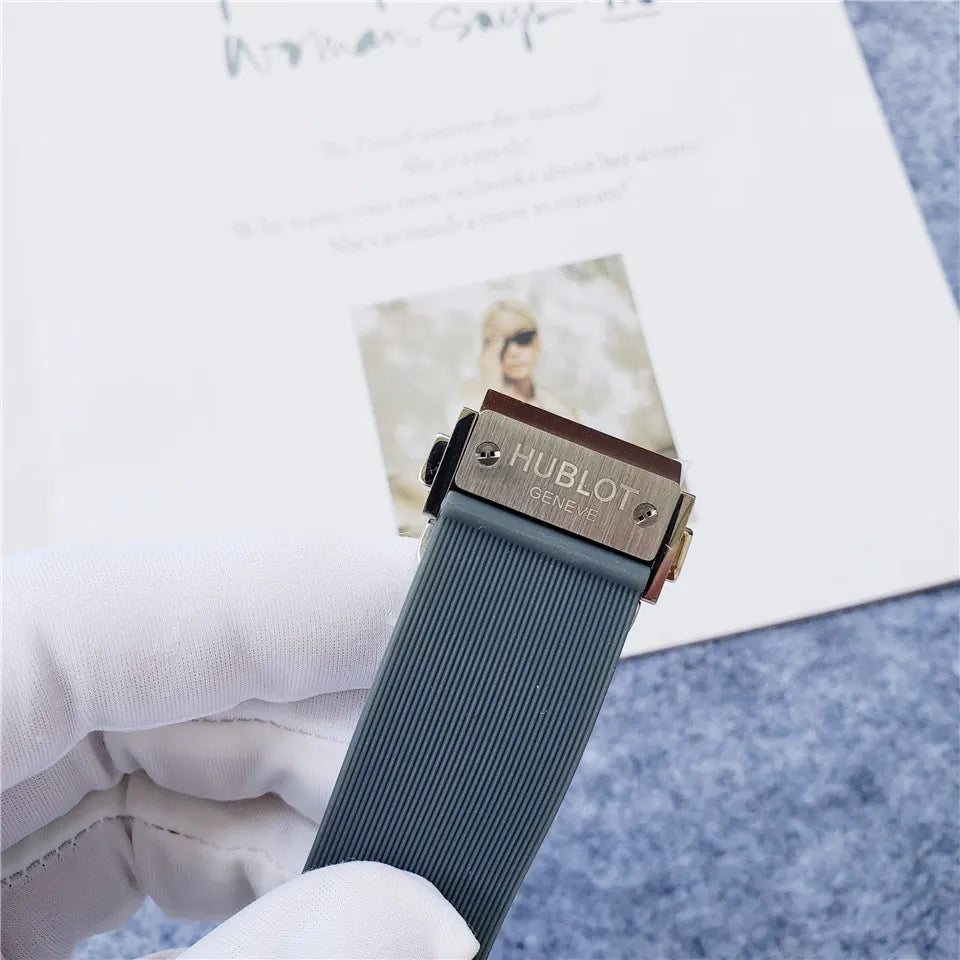 Hublot Grey Green Rubber - Hình 3
