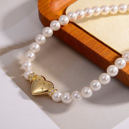 18K Celine Pearls Necklace
