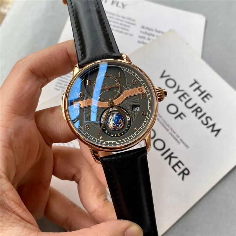 Montblanc Geosphere Grey Dial - Hình 5
