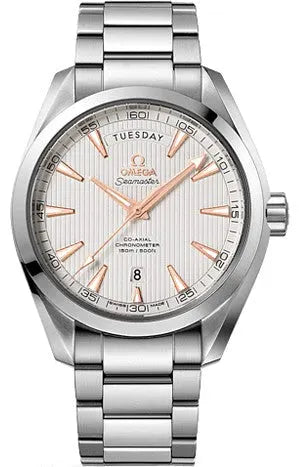 Omega Silver Vertical Dial