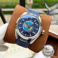 seamaster Omega Blue World Timer