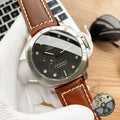 Panerai Brown Leather Black Dial