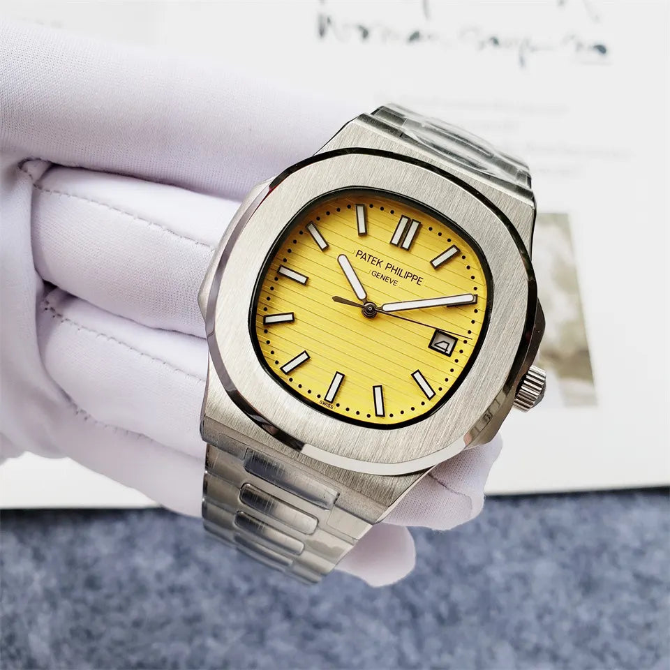 Patek Philippe Yellow Dial - Hình 7