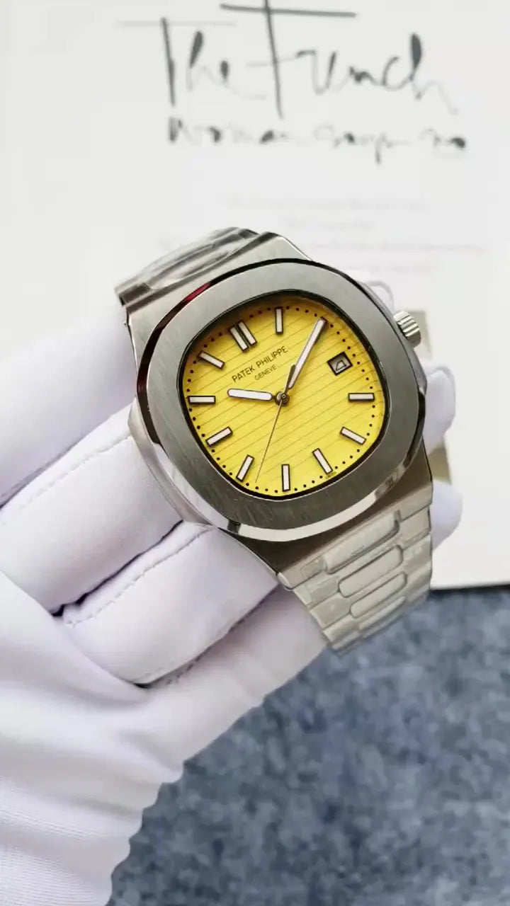 Patek Philippe Yellow Dial - Hình 2