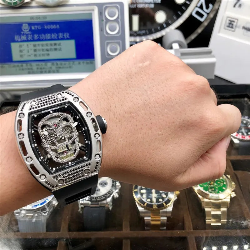 Richard Mille Skull Diamond - Hình 13
