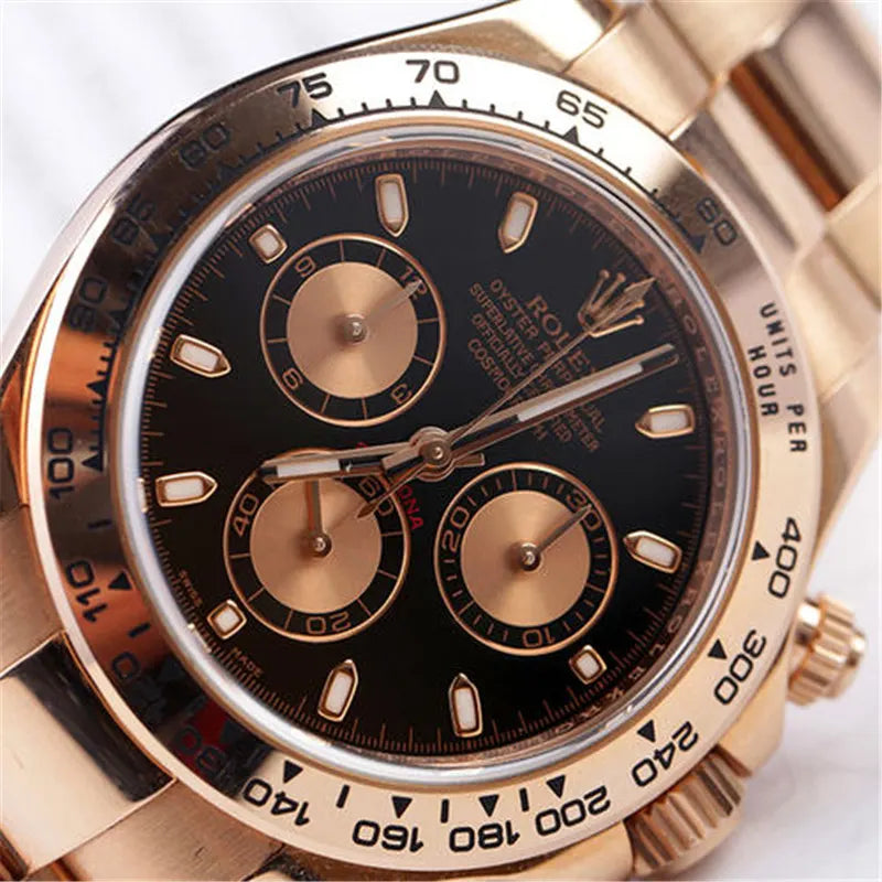 Rolex Daytona Rose Gold Black