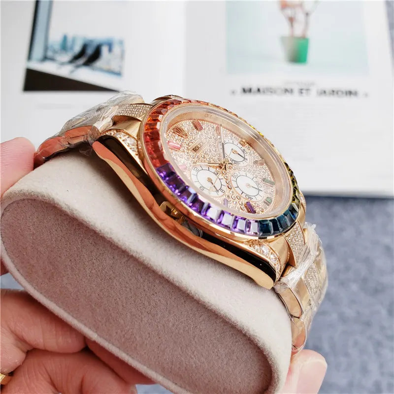 Daytona Rainbow Paved Dial - Hình 7
