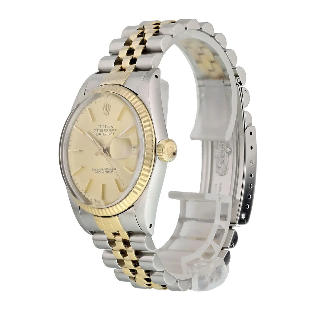 datejust Rolex Champagne Dial Two-Tone - Hình 2