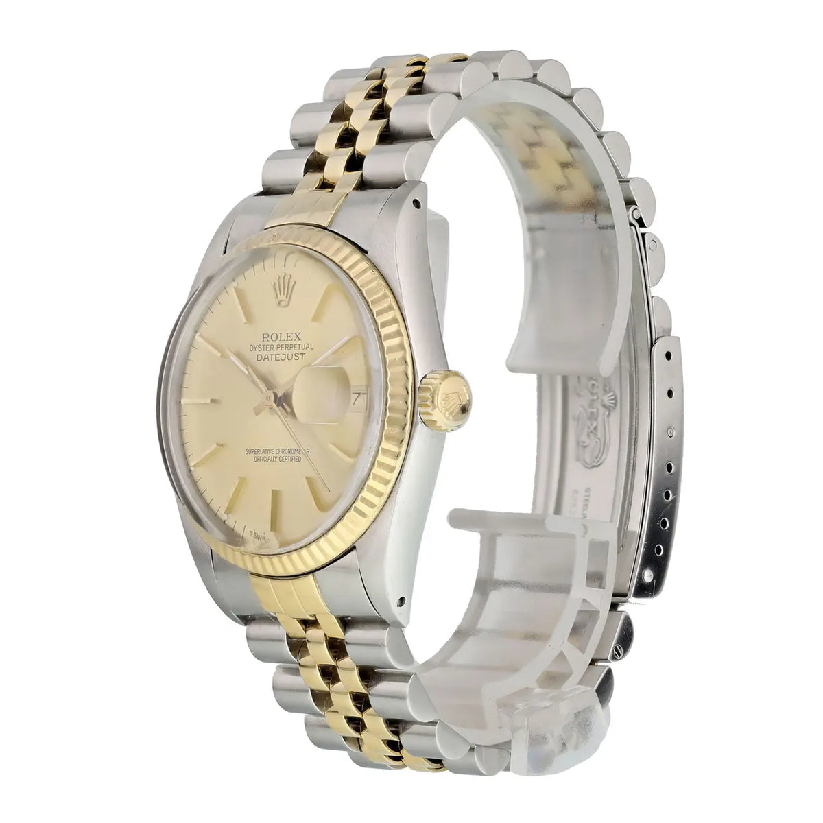 datejust Rolex Champagne Dial Two-Tone - Hình 2