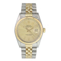 datejust Rolex Champagne Dial Two-Tone