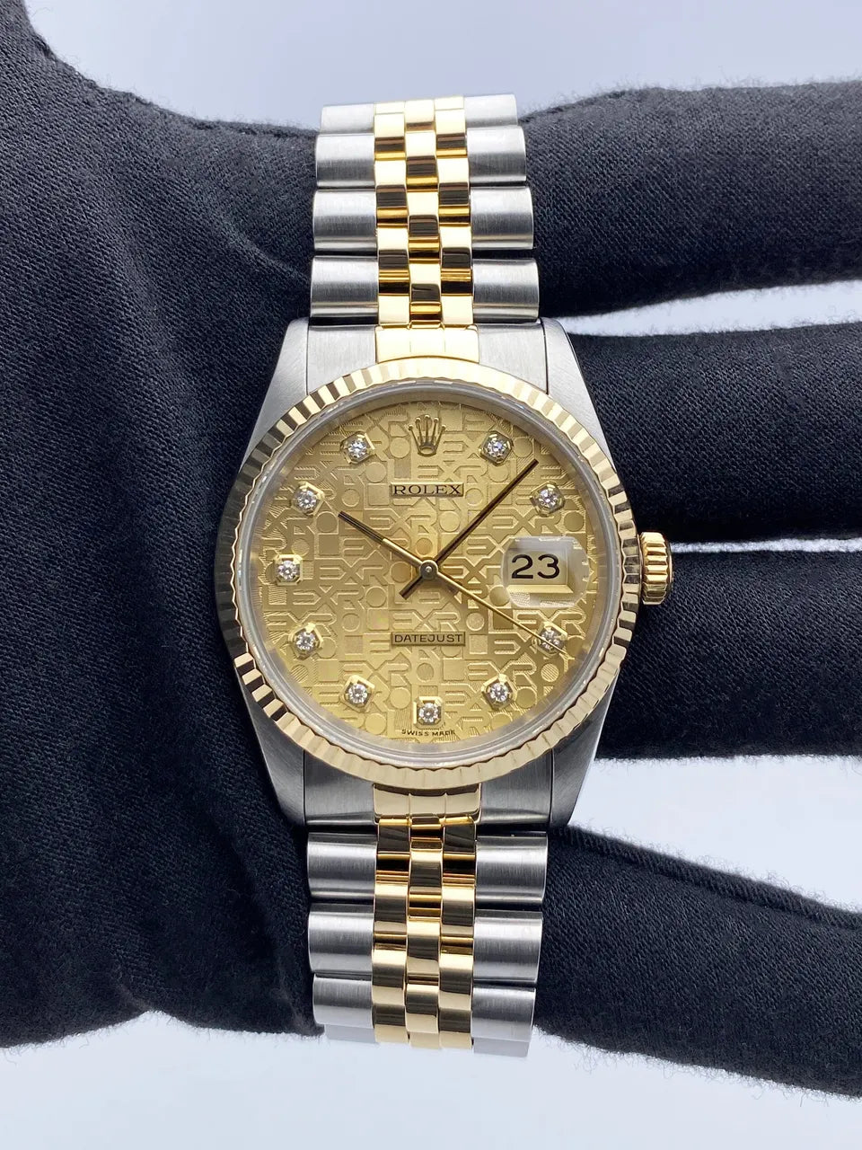Rolex Two-Tone Gold Logo Dial