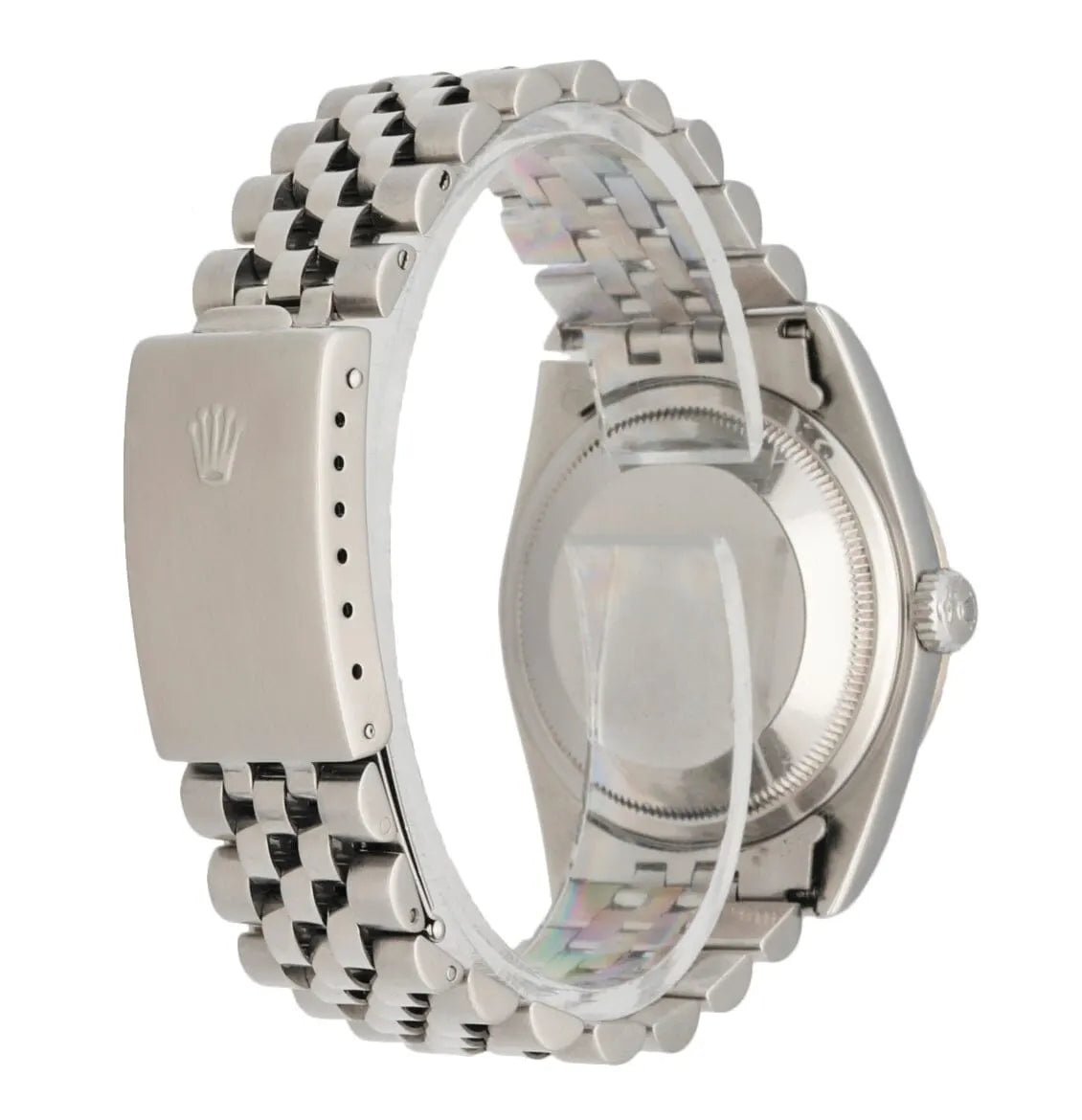 Rolex White Roman Dial Datejust - Hình 10