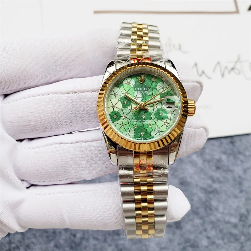Rolex Green Clover Datejust - Hình 3