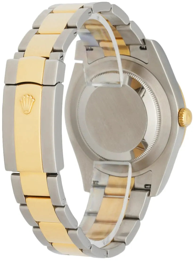 datejust Rolex Two-Tone Silver Diamond - Hình 4
