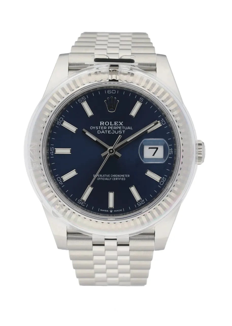 Rolex Datejust 41 Blue Dial - Hình 5
