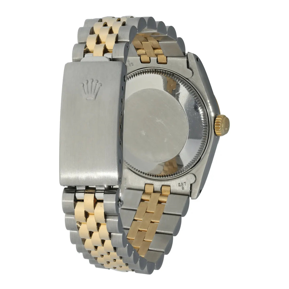 datejust two Rolex Gold Champagne Diamond Dial - Hình 5