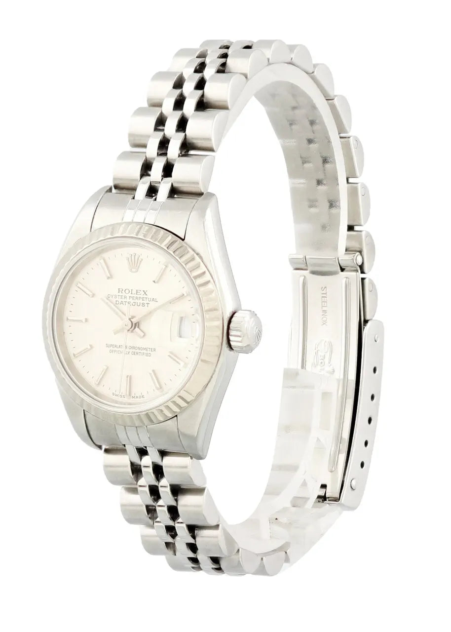 timeless Rolex Datejust Silver Dial Steel - Hình 2