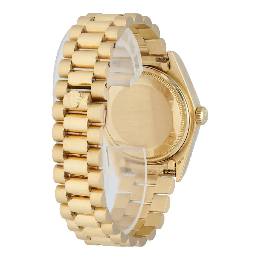 Rolex Wood Dial Gold Spanish - Hình 5