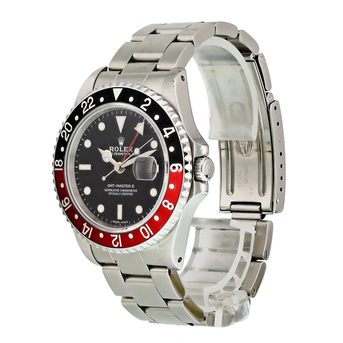 stainless Rolex GMT-Master II Coke Bezel - Hình 2