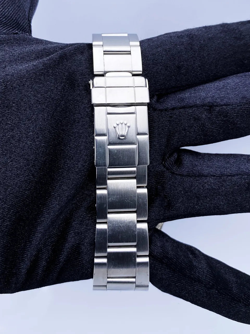 stainless Rolex GMT-Master II Black Bezel - Hình 7