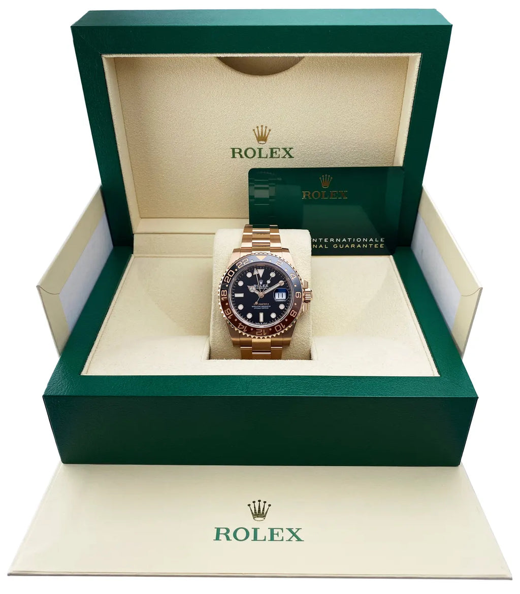 Rolex Root Beer Rose Gold - Hình 2